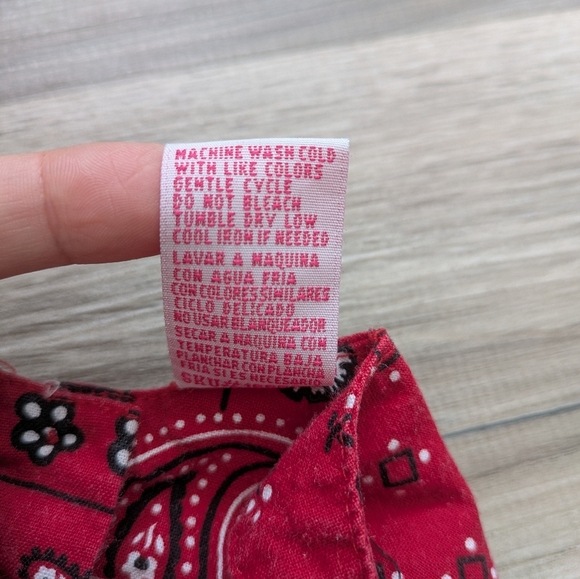 Little Lindsey Bandana Paisley Print Lace Spaghetti Strap Summer Sun Dress 2T - Picture 7 of 14